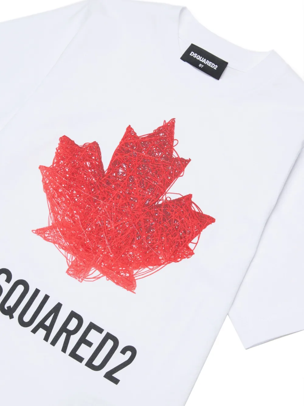 Dsquared2 Logo-print Cotton T-shirt In Multi