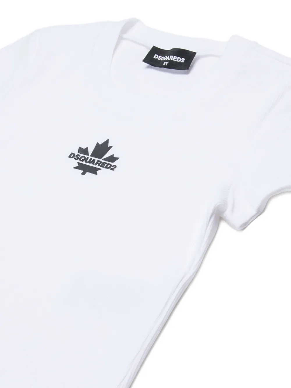 Dsquared2 Logo Crew-neck T-shirt In White
