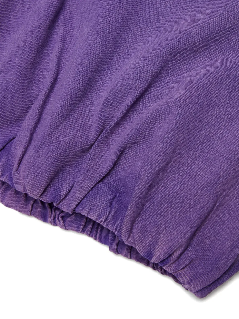 Diesel Logo-detail Cotton Top In Purple
