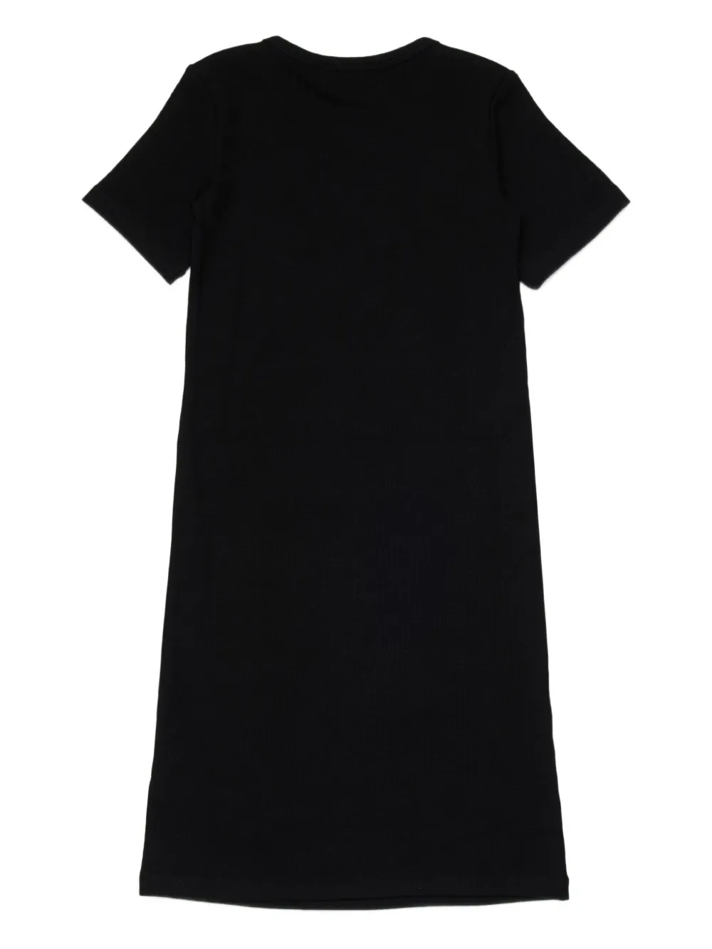 Diesel Kids Jurk met logo-applicatie Zwart