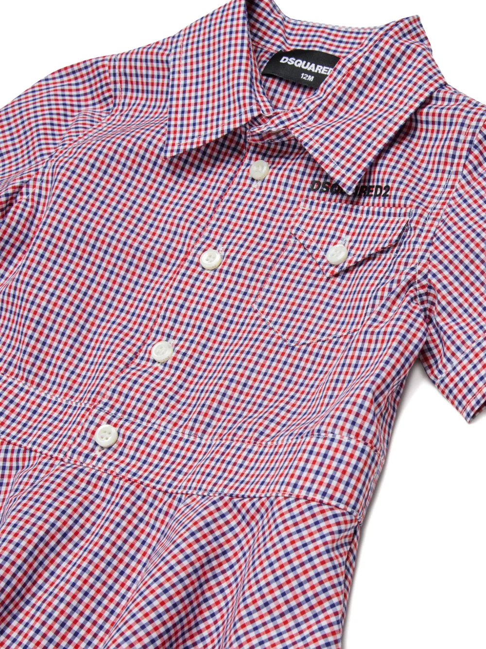 DSQUARED2 KIDS Jurk met korte mouwen Rood