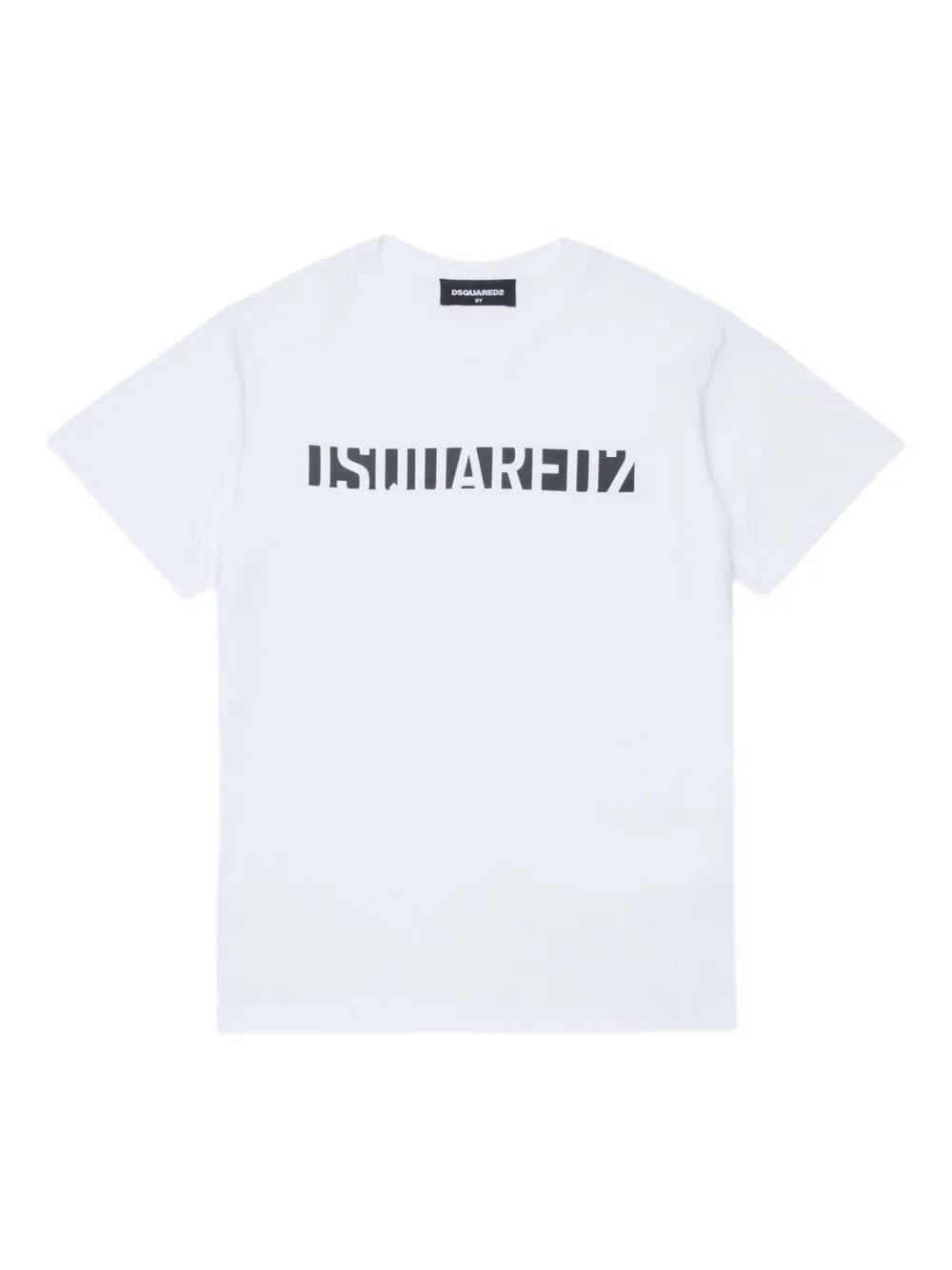 Dsquared2 Logo-print Cotton T-shirt In Red