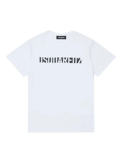 DSQUARED2 KIDS logo-print cotton T-shirt