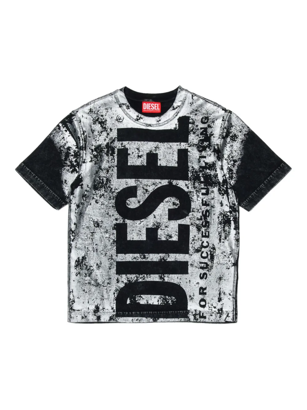 Diesel Kids T-shirt Taboxtar2 Over - Nero