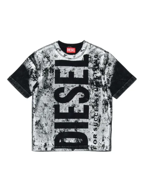 Diesel Kids Taboxtar2 Over short-sleeve T-shirt