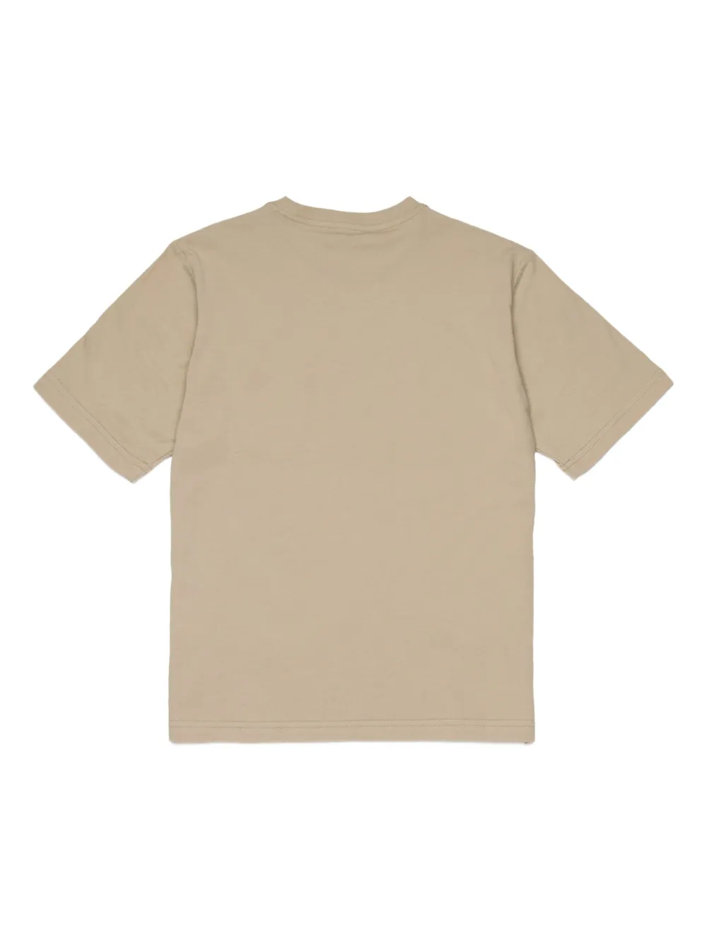 DSQUARED2 KIDS T-shirt met logodetail en ronde hals Beige