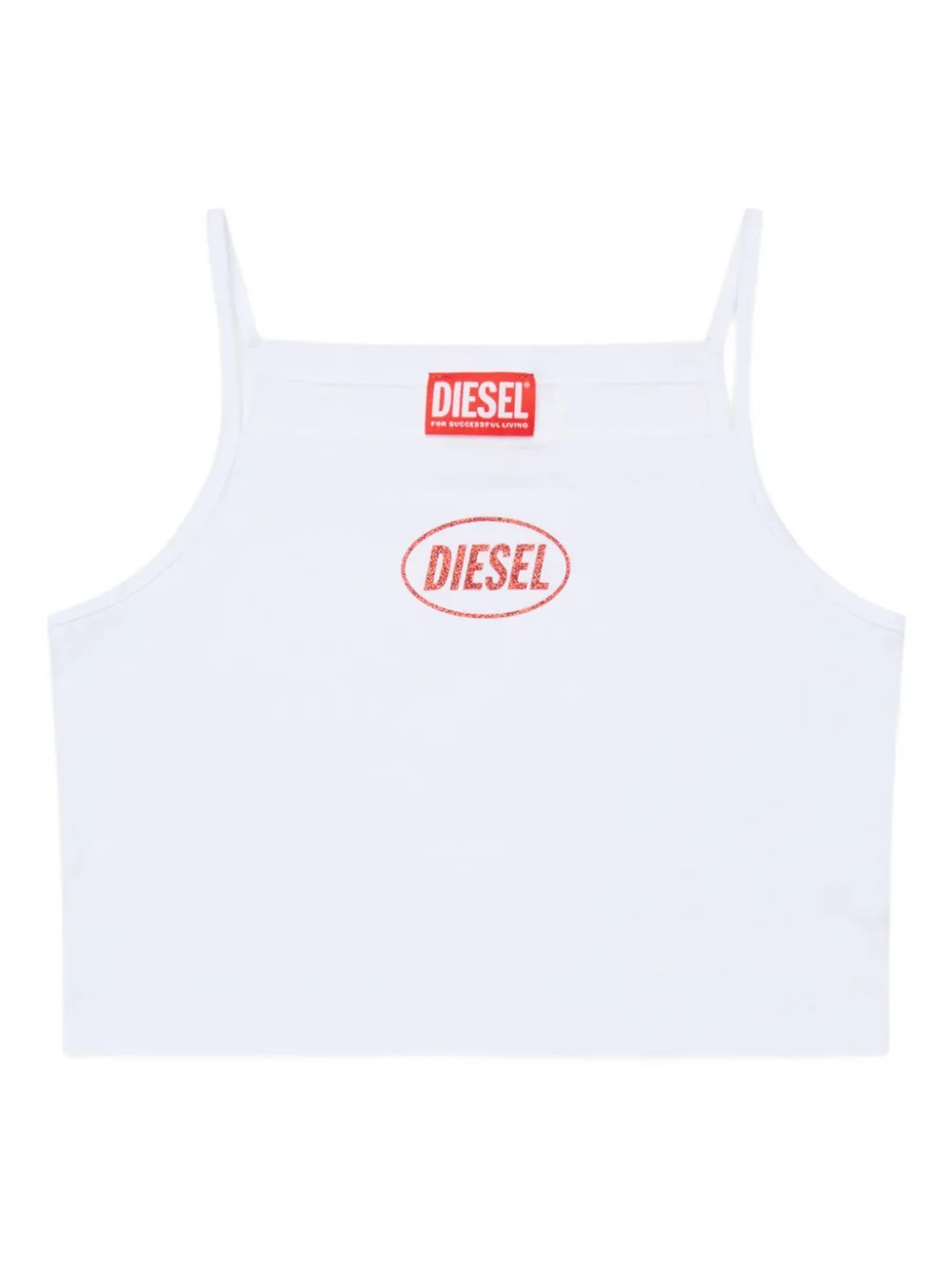 Diesel Tedim Logo-embellished Tank Top In Multi
