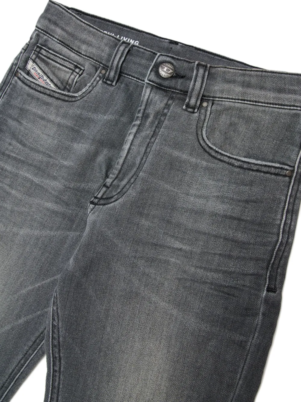 Diesel Kids D-Lucas-JJ jeans met zak Grijs