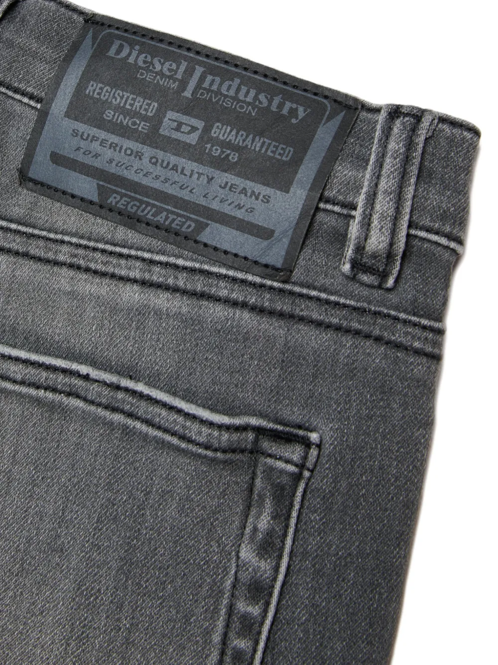 Diesel Kids D-Lucas-JJ jeans met zak Grijs