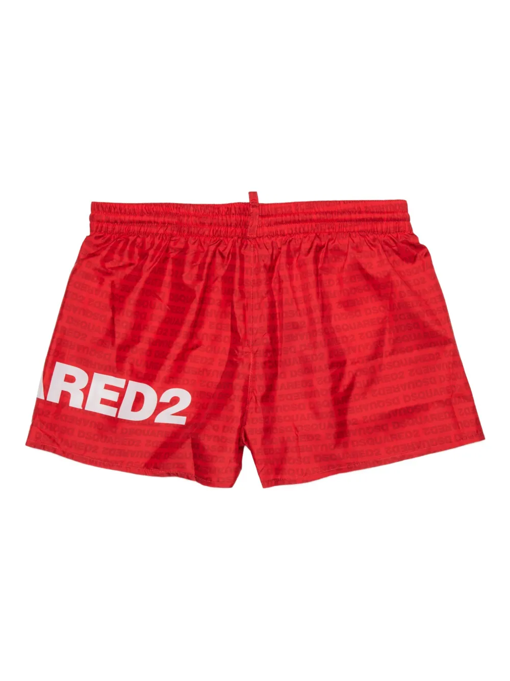 Dsquared2 Logo-print Swim Shorts In Red