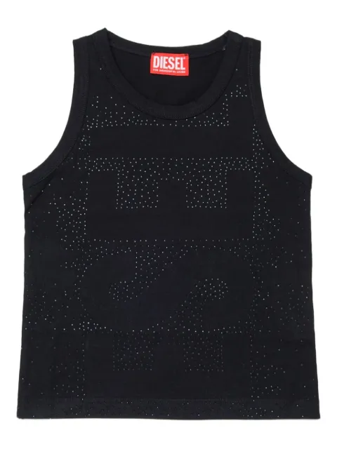 Diesel Kids studded tstuds T-shirt