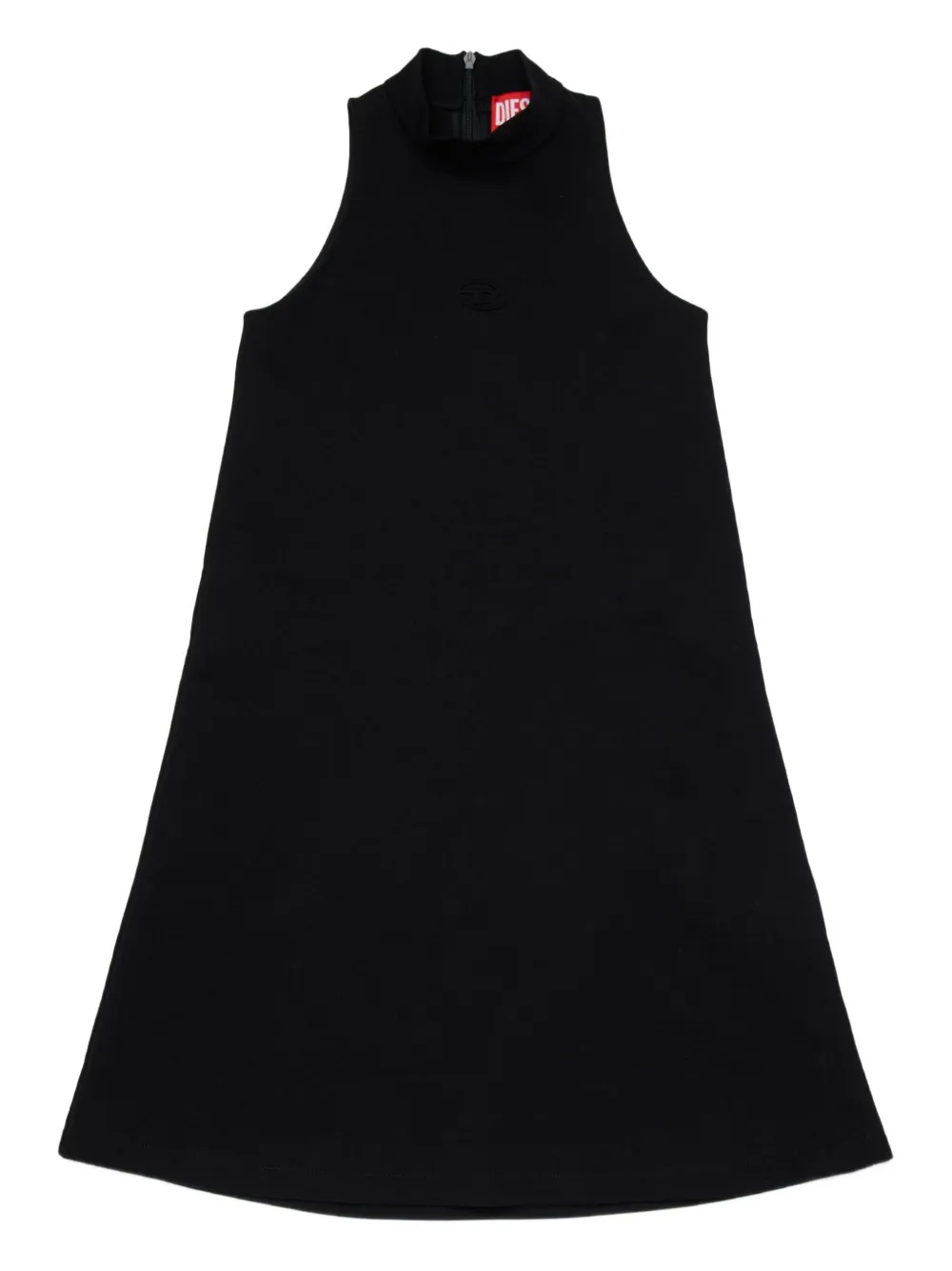 Diesel Kids Abito Damy a collo alto - Nero