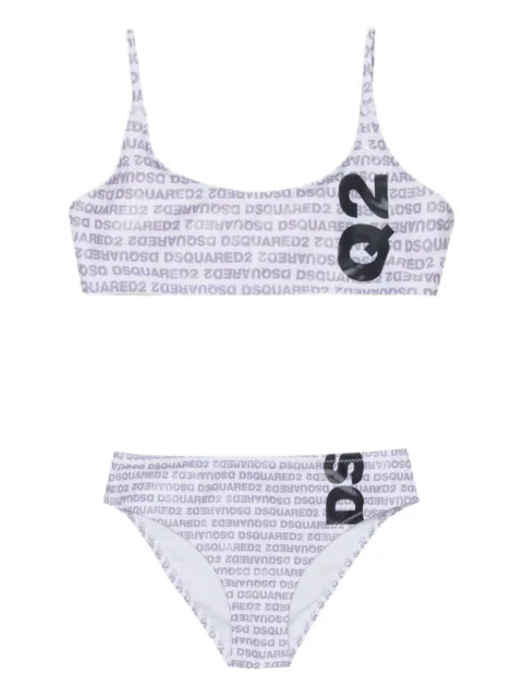 DSQUARED2 KIDS bikini con motivo del logo