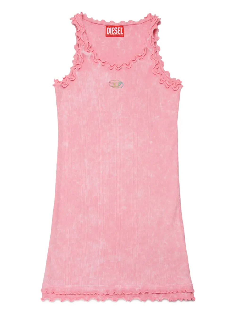 Diesel Kids Abito con ruches - Rosa
