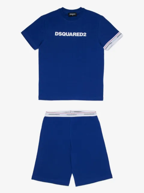 DSQUARED2 KIDS ropa interior con logo estampado (pack de 3)