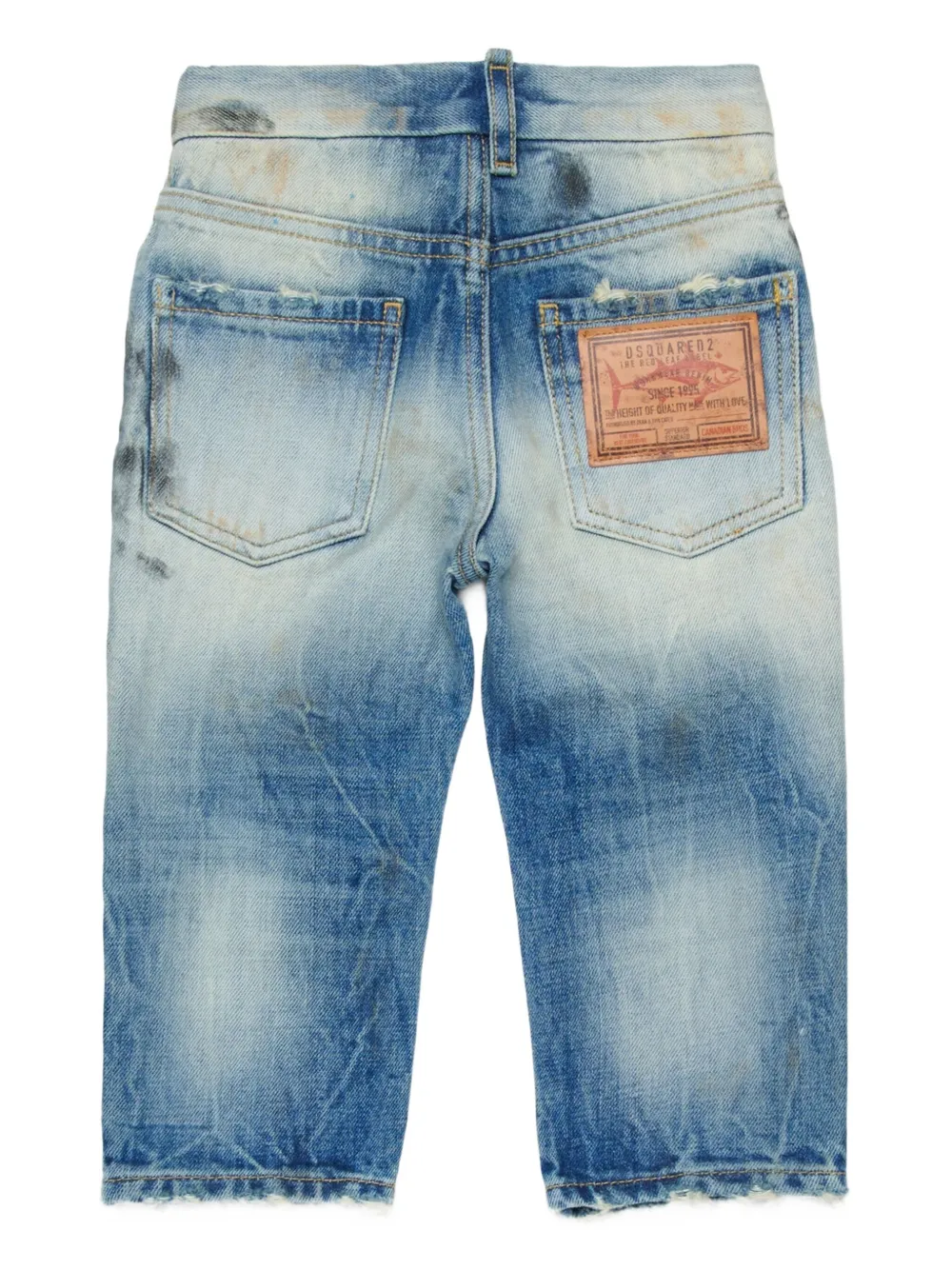 DSQUARED2 KIDS jean ample à effet usé | Jeans | Image 2
