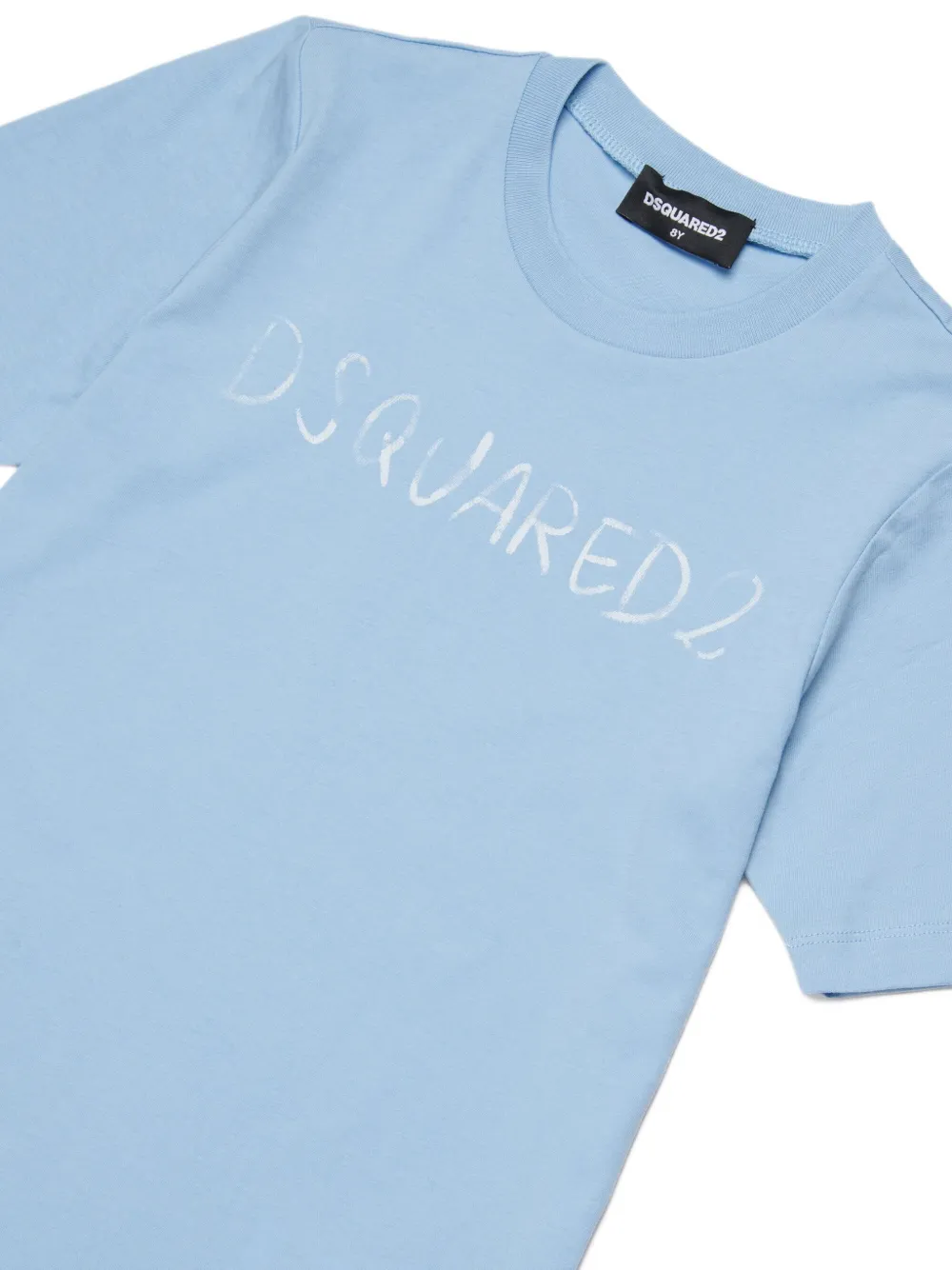 Dsquared2 Renny Fit Logo T-shirt In Blue