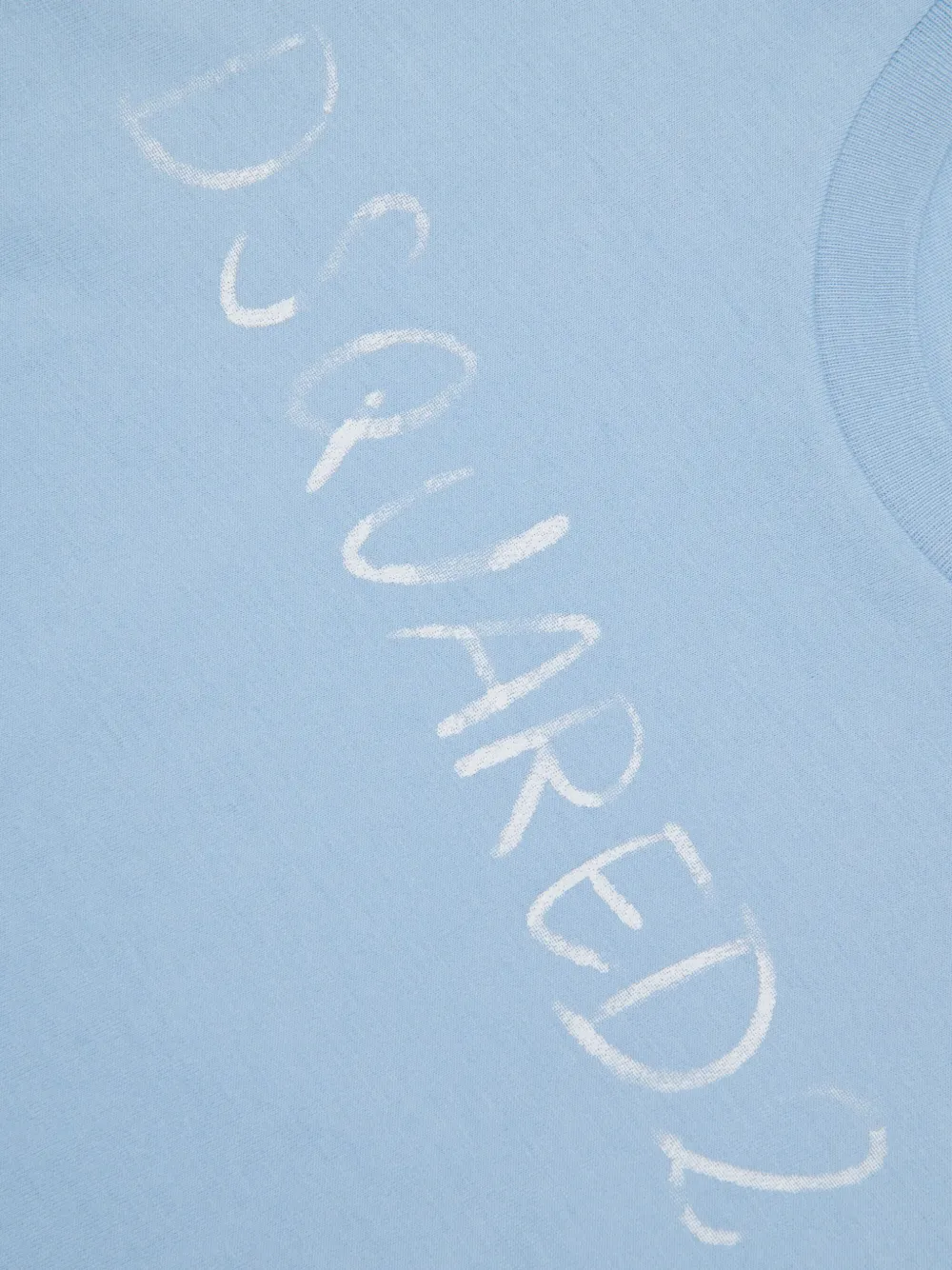 Dsquared2 Renny Fit Logo T-shirt In Blue