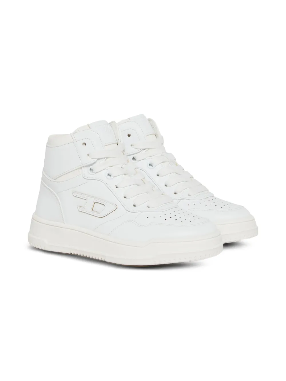 Diesel Kids Sneakers S-Cou-Hi con logo - Bianco
