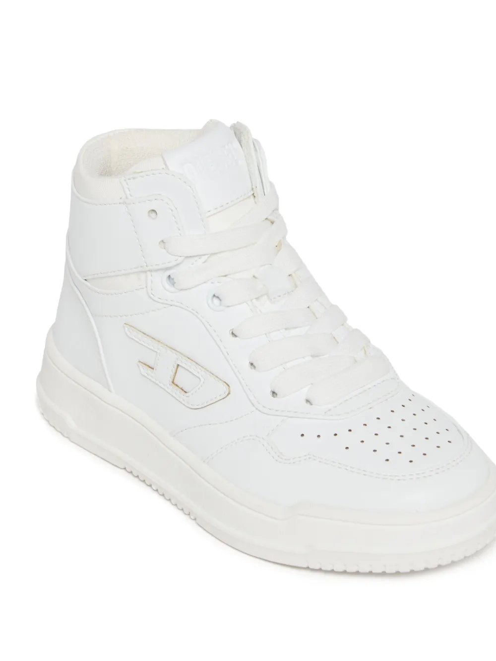 Diesel Kids S-Cou-Hi sneakers met logo Wit