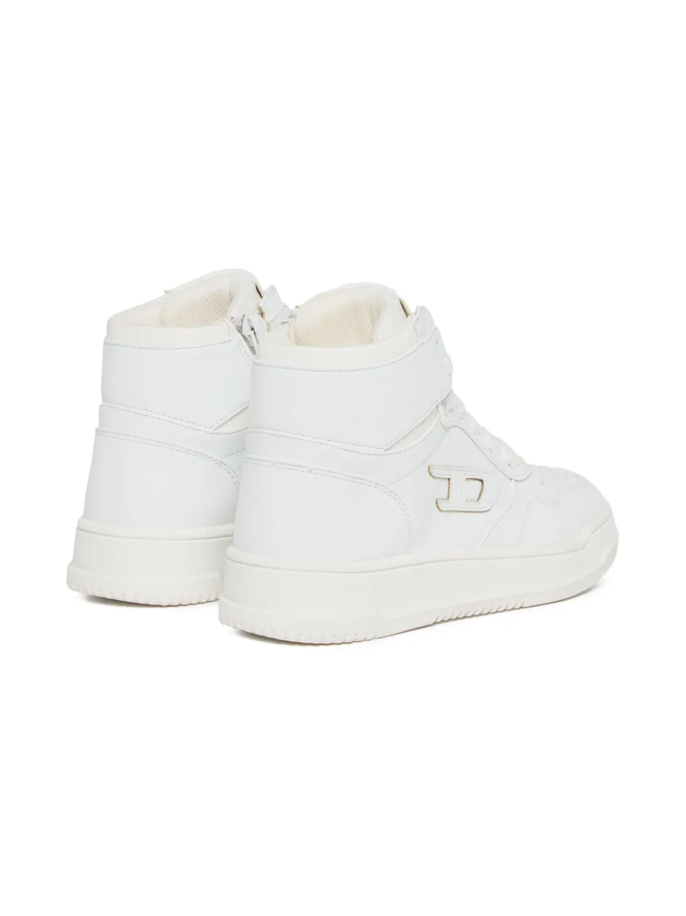 Diesel Kids S-Cou-Hi sneakers met logo Wit