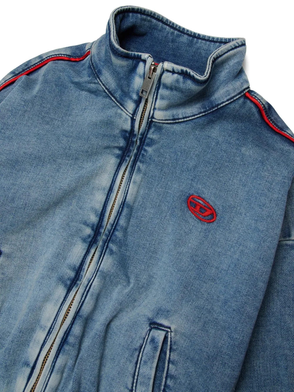 Diesel Kids Jaxy Jjj spijkerjack Blauw