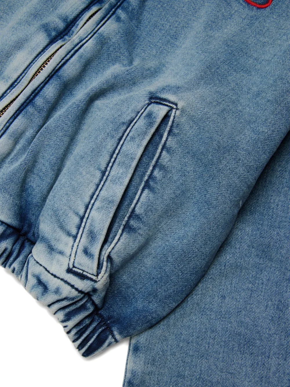 Diesel Kids Jaxy Jjj spijkerjack Blauw