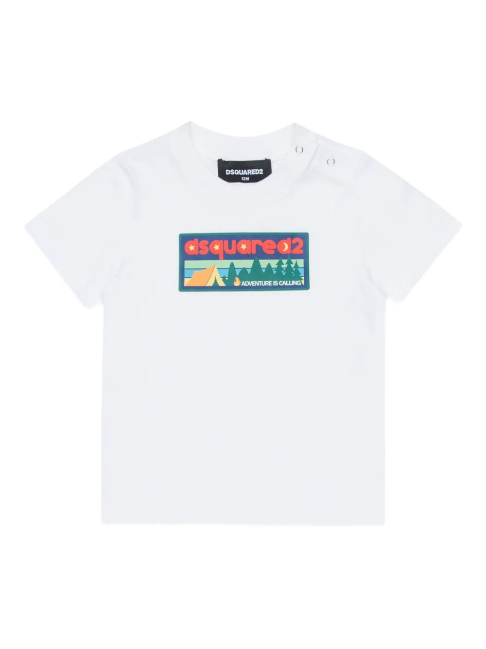 DSQUARED2 KIDS t-shirt à imprimé graphique | blanc | Image 1