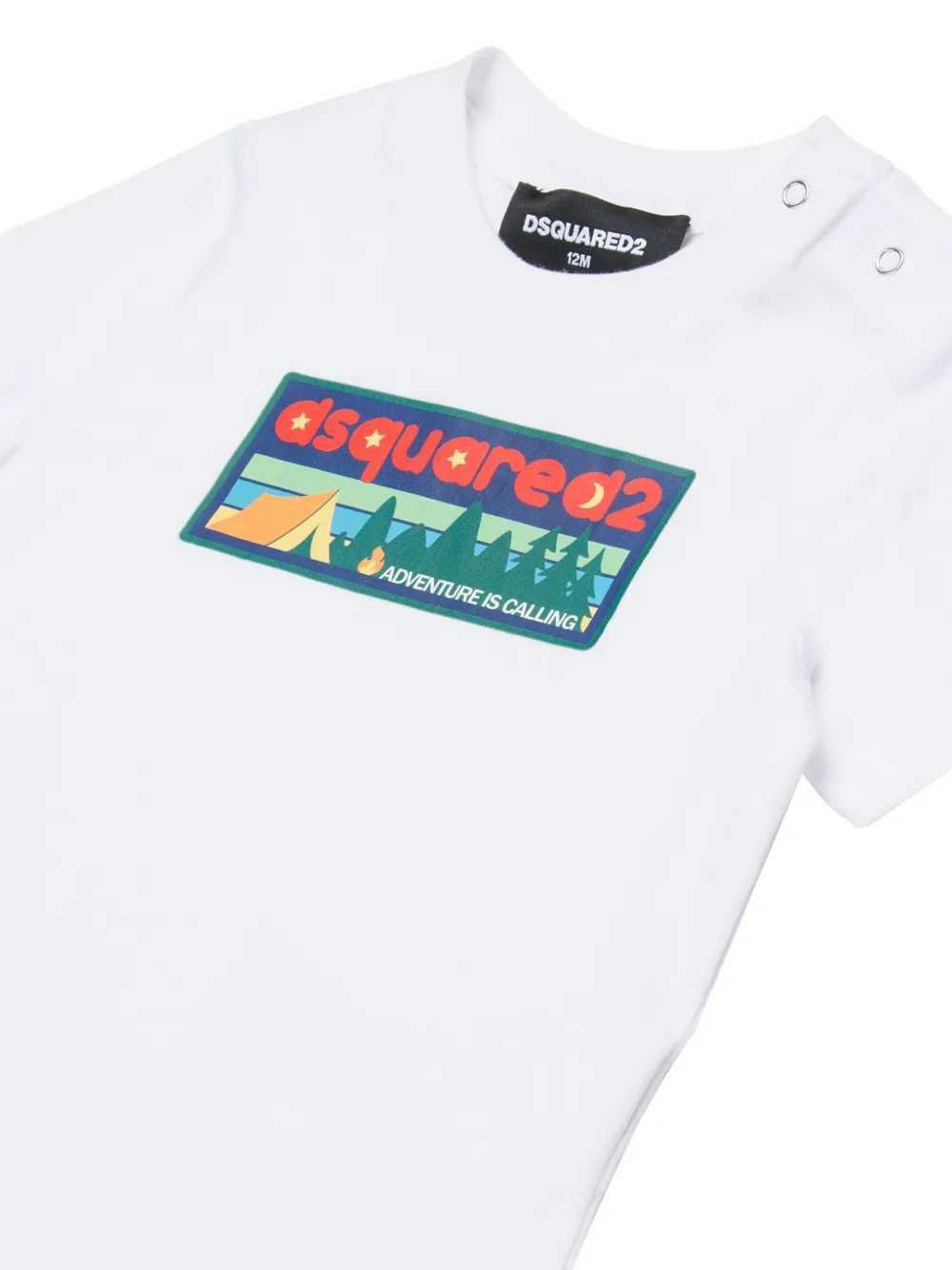 Dsquared2 Graphic-print T-shirt In White