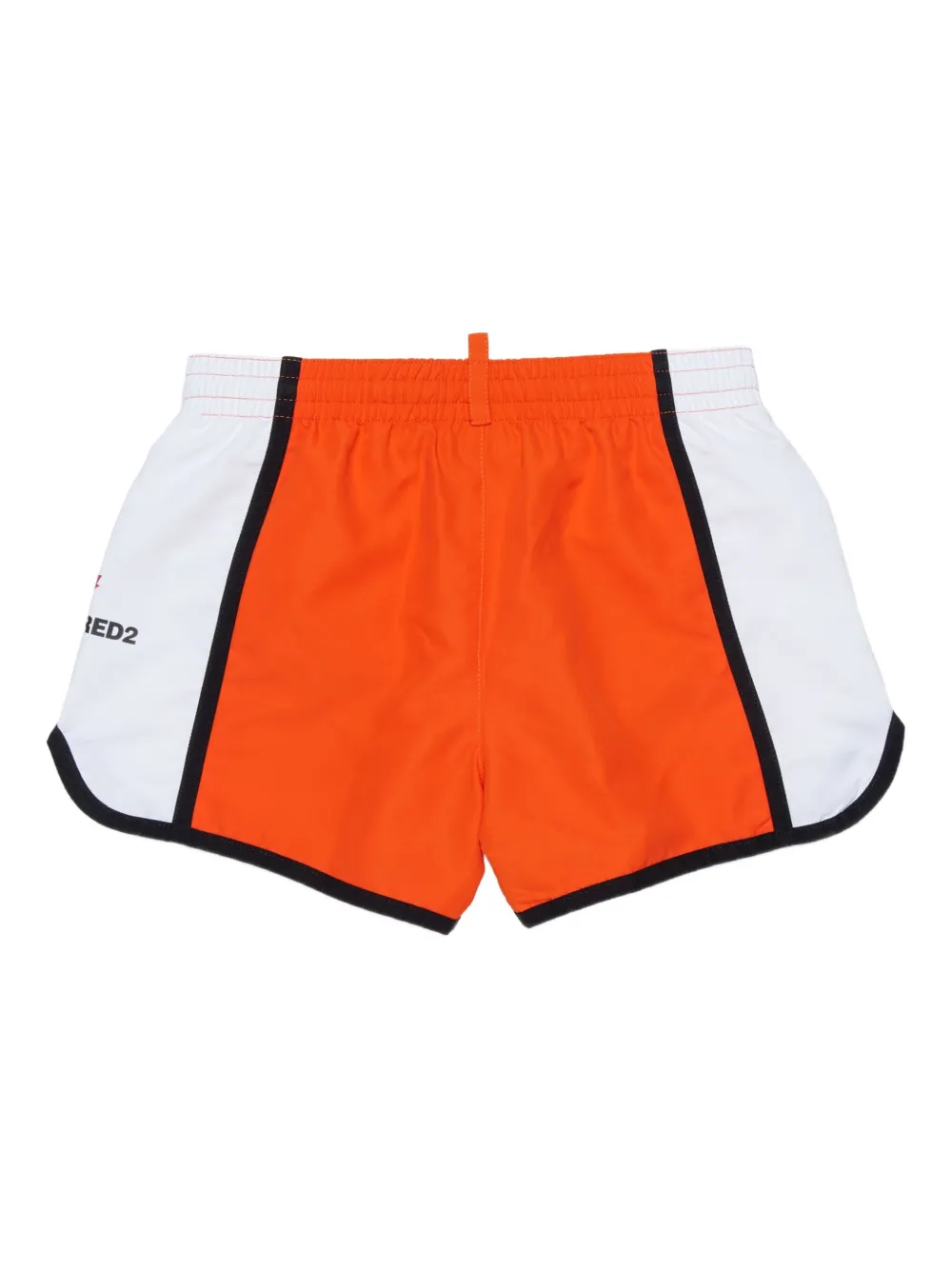 DSQUARED2 KIDS Zwembroek met colourblocking Oranje