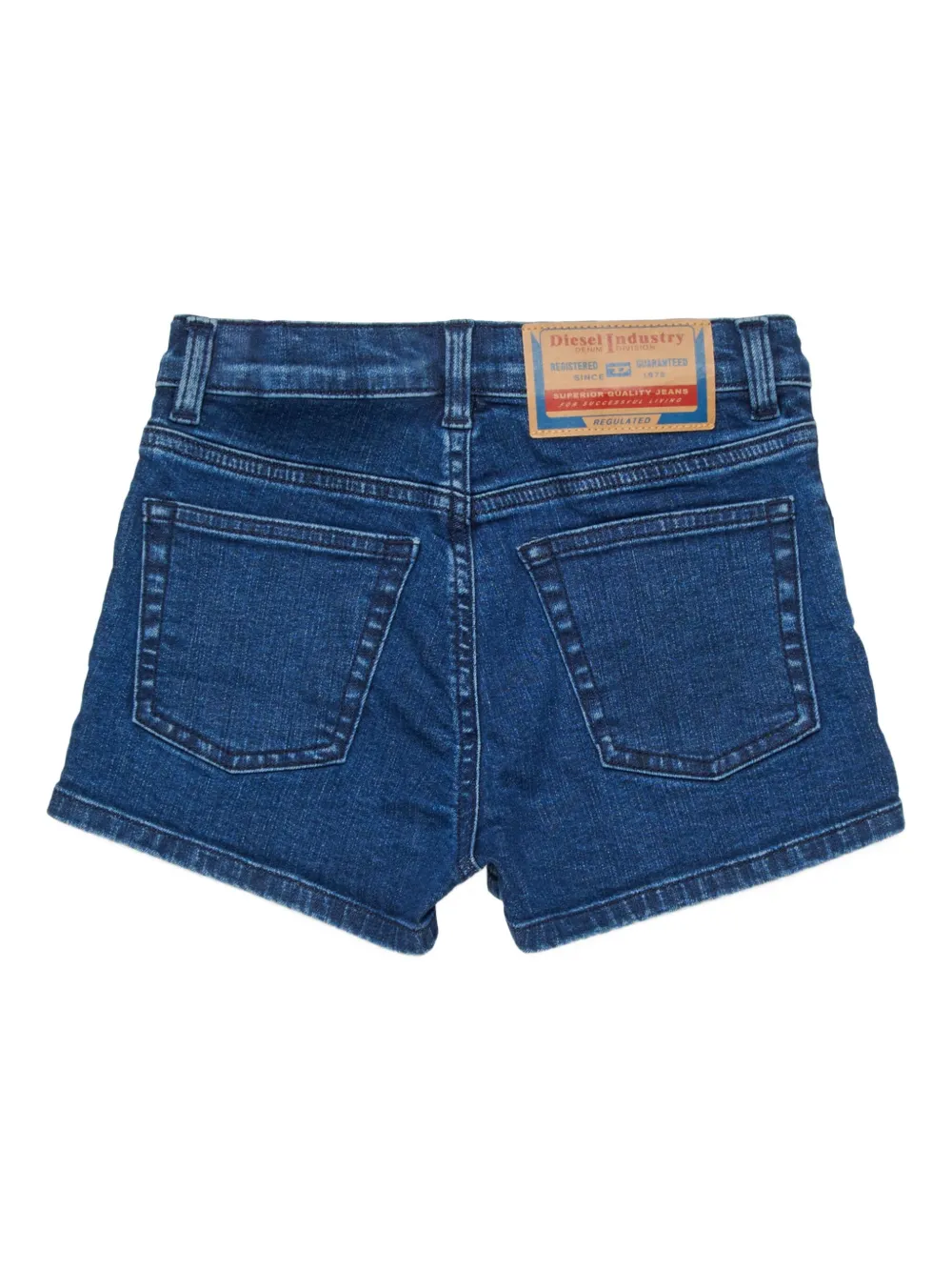 Diesel Kids Pboyshort-S spijkershorts Blauw