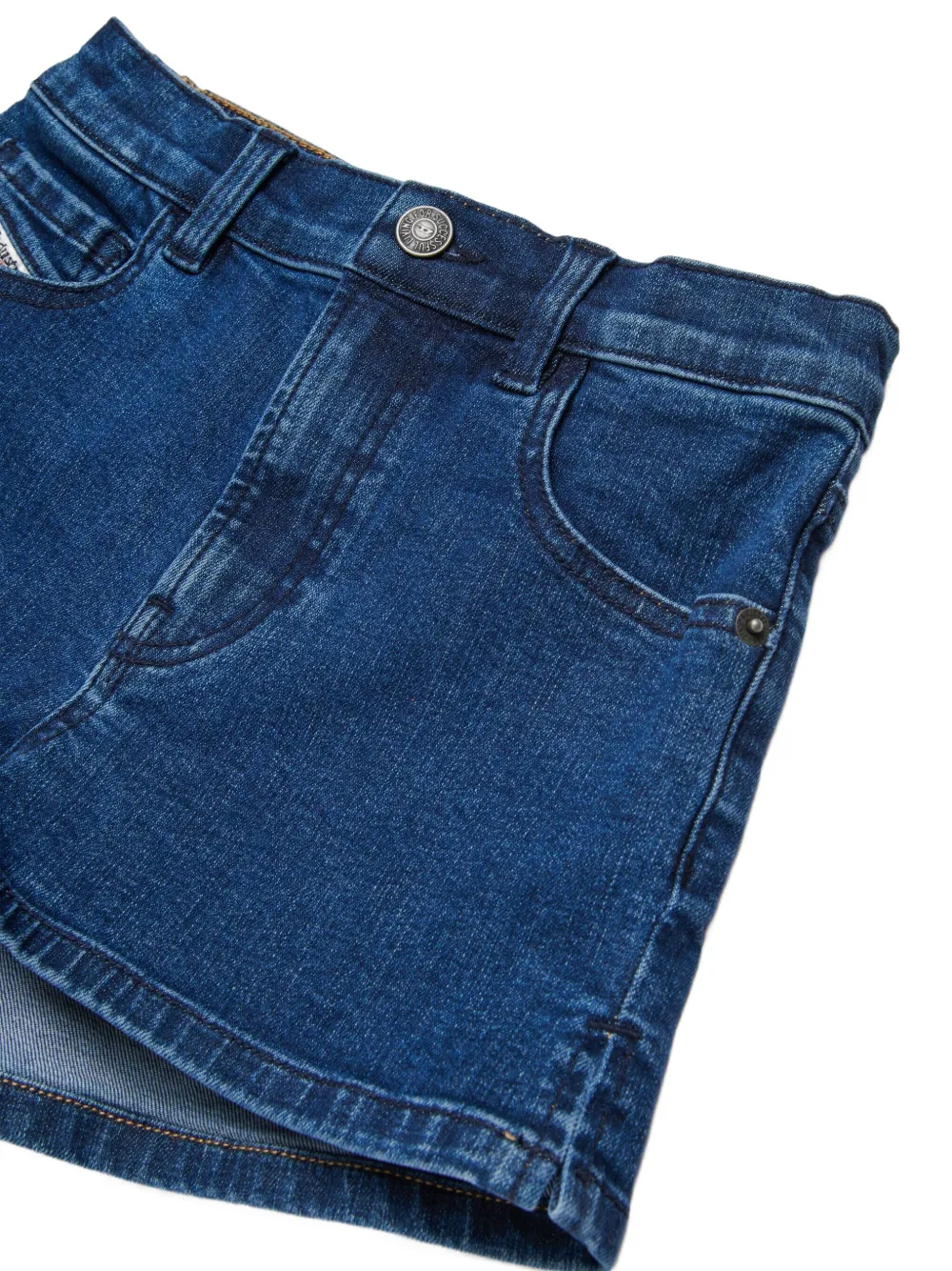 Diesel Kids Pboyshort-S spijkershorts Blauw