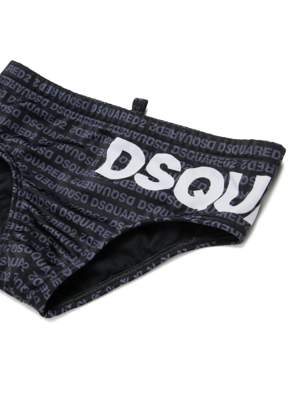  Dsquared2 Kids Logo-print Swim Trunks - Black 