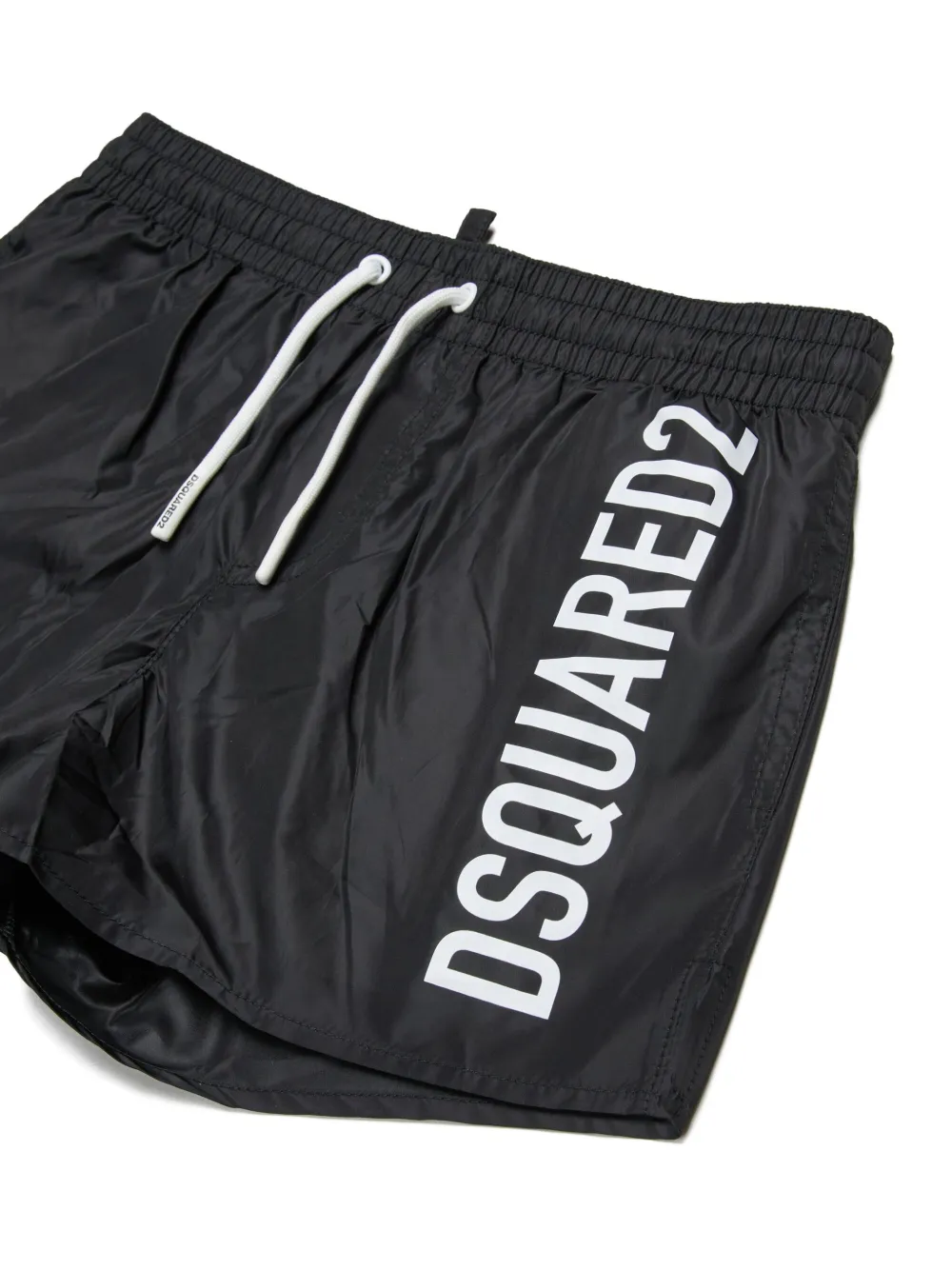 DSQUARED2 KIDS Shorts met logo Zwart