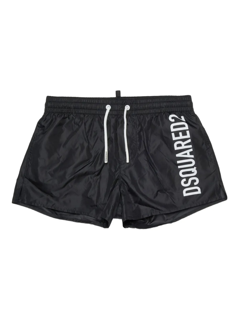 DSQUARED2 KIDS Costume da bagno con logo - Nero