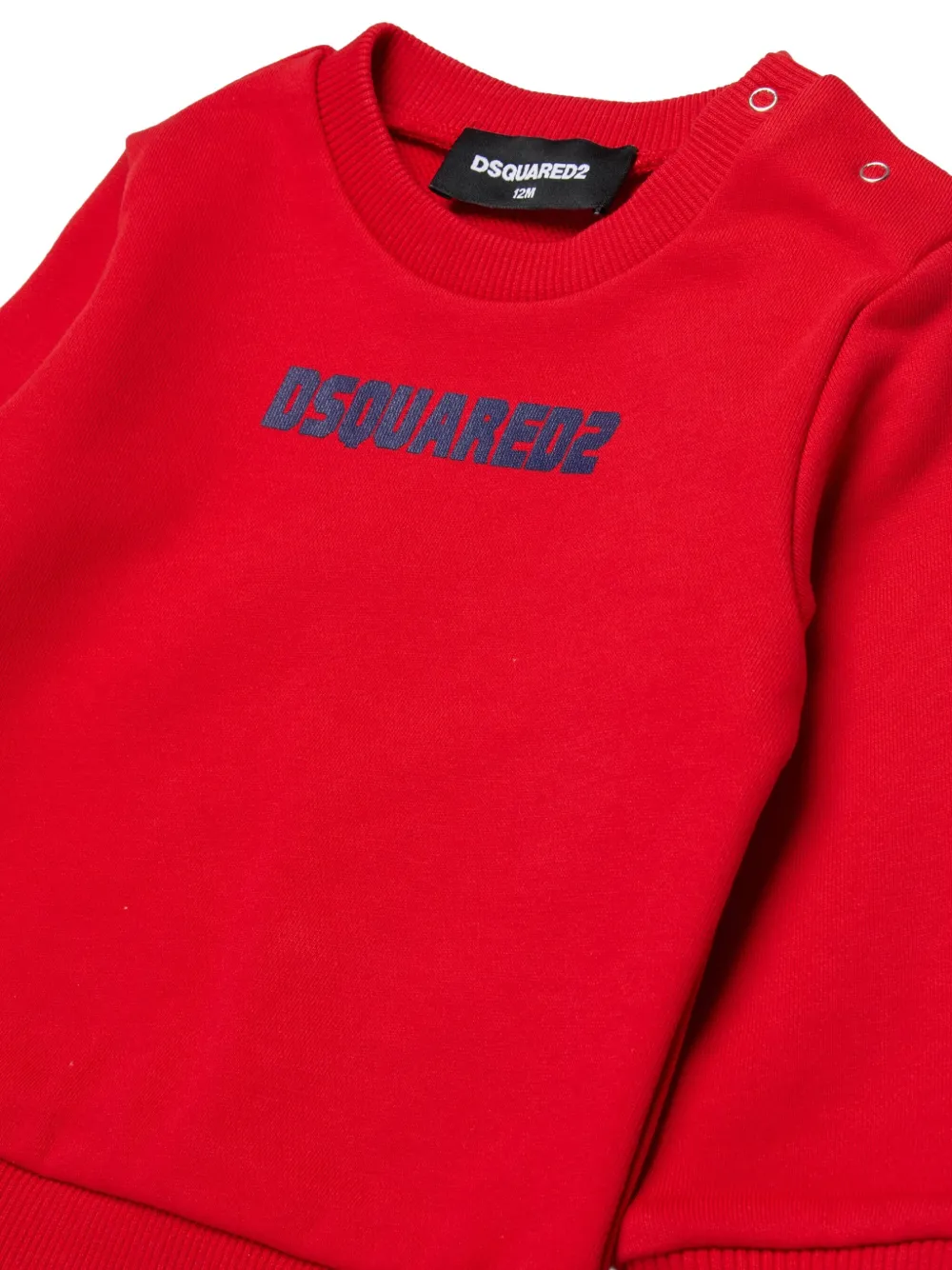 Dsquared2 Logo-detail Sweatshirt In Red