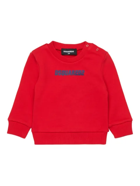 DSQUARED2 KIDS sudadera con detalle del logo