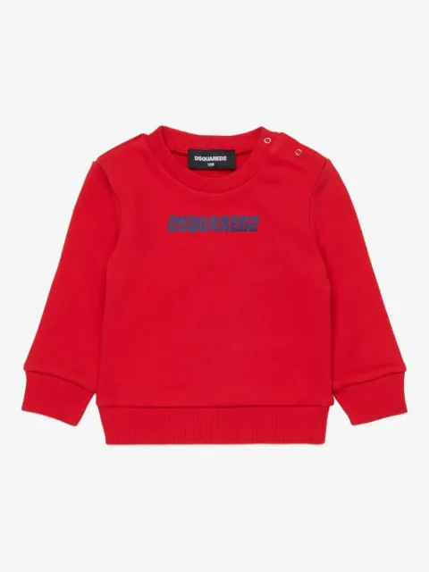 DSQUARED2 KIDS logo-detail sweatshirt