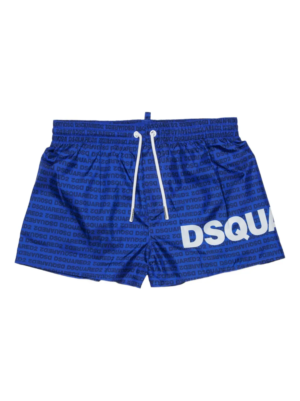 Dsquared2 Logo-print Swim Shorts In Blue