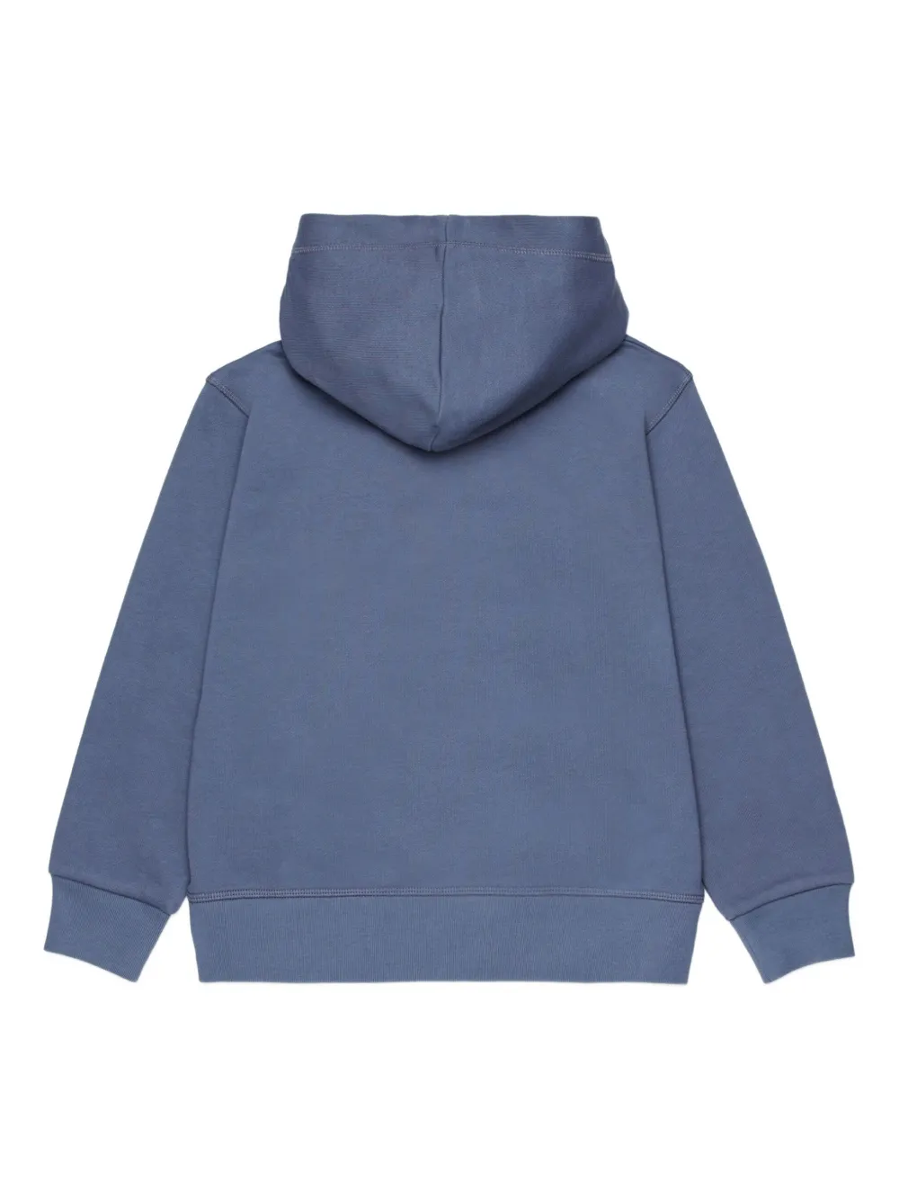 Dsquared2 Logo-detail Long-sleeve Hoodie In Blue