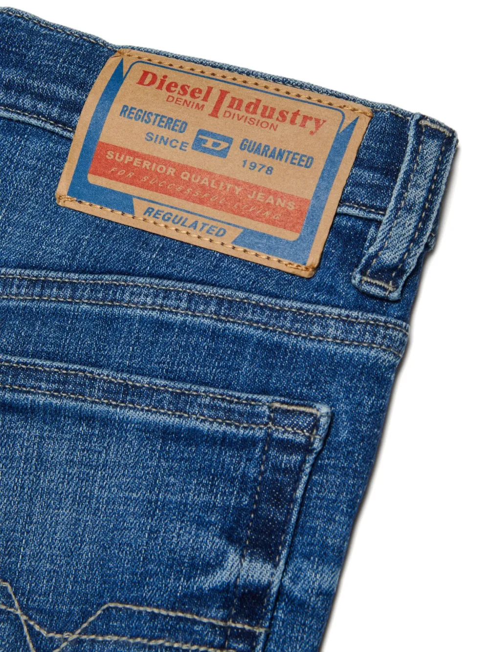 Diesel Kids D-maki-j jeans Blauw