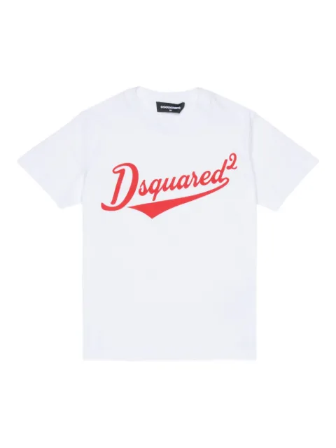 DSQUARED2 KIDS logo-ptint relaxed T-shirt