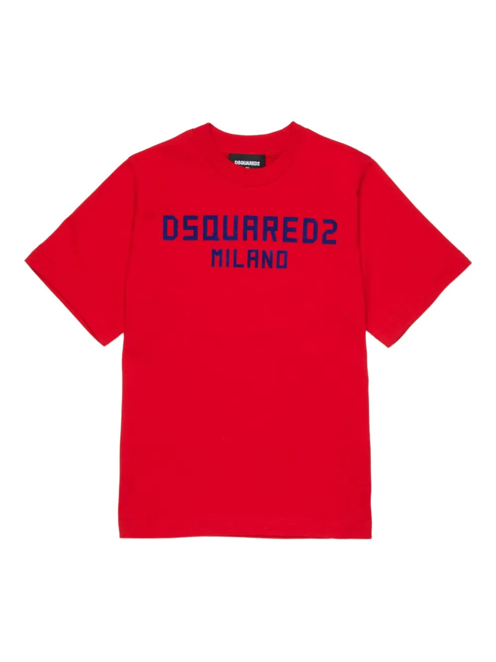 DSQUARED2 KIDS T-shirt con logo - Rosso