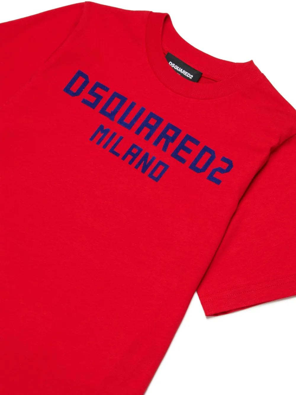 DSQUARED2 KIDS T-shirt met logo Rood
