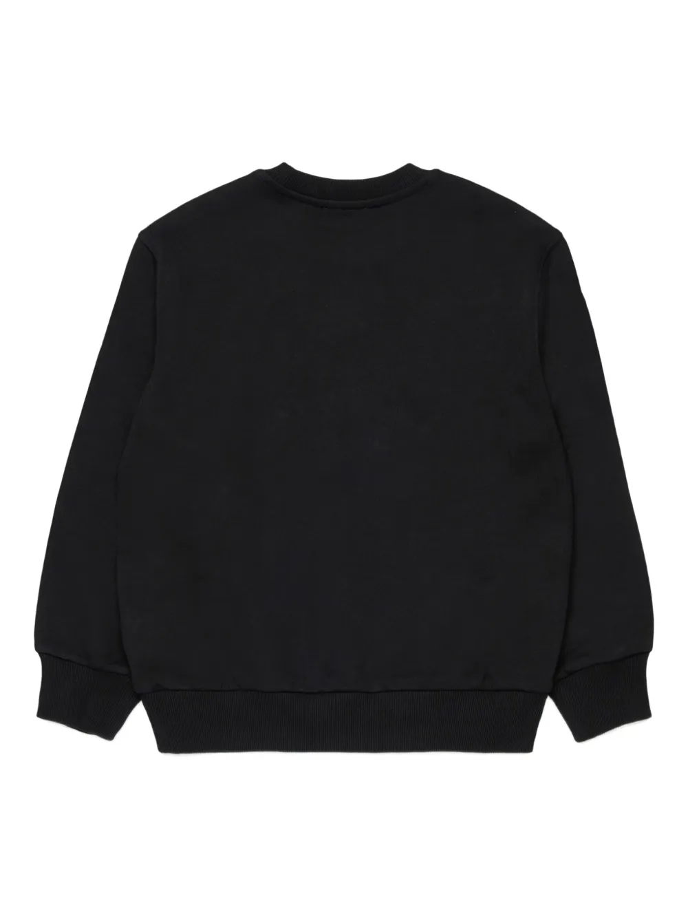  Diesel Kids Sxgin Over Logo-patch Sweatshirt - Black 