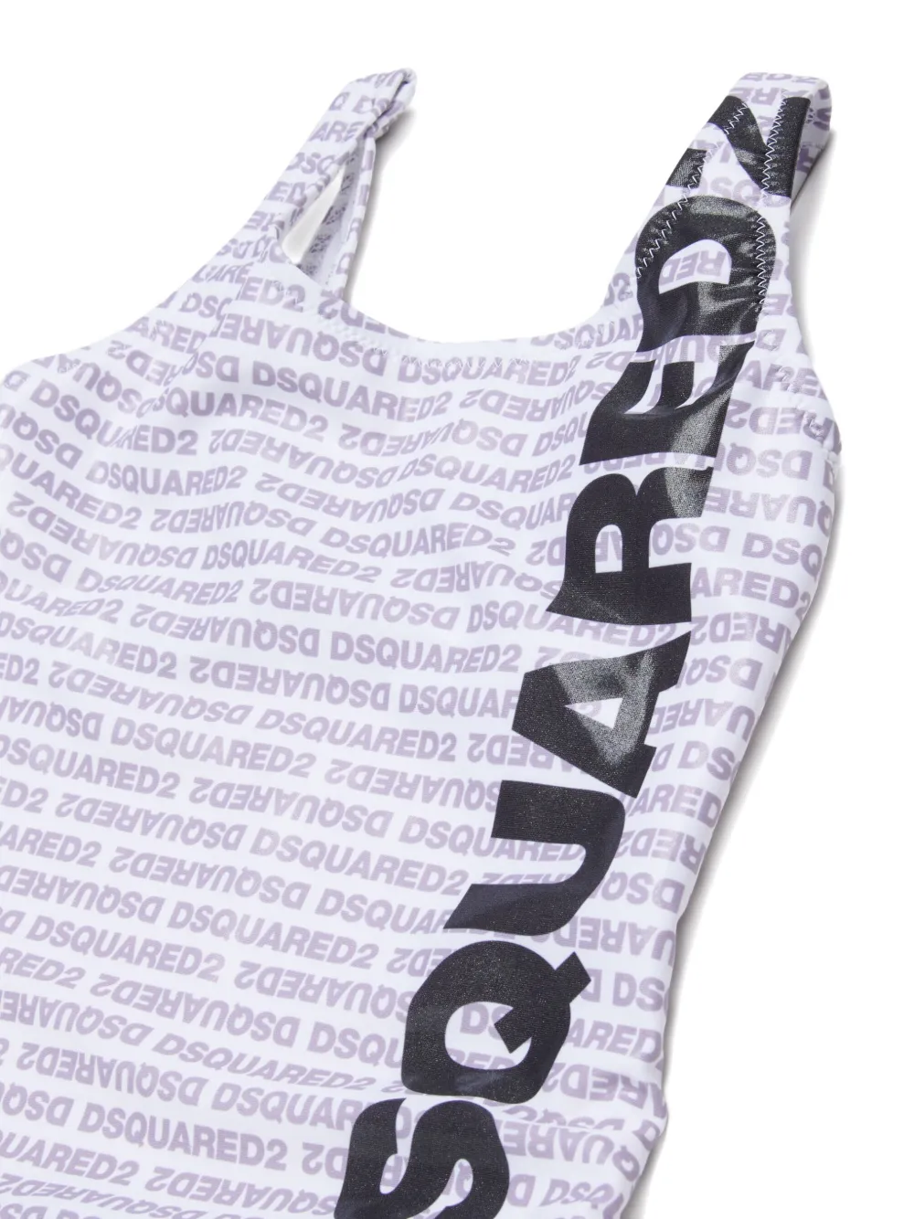 Dsquared2 Logo Swimsuit In Blue