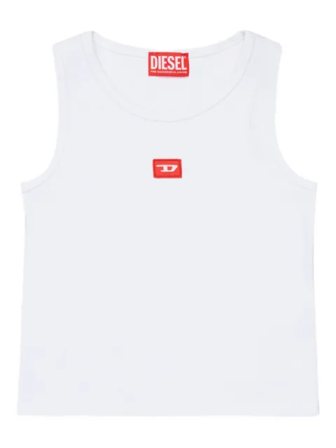 Diesel Kids logo-patch T-shirt