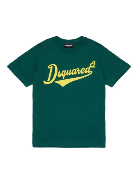 DSQUARED2 KIDS playera con logo estampado