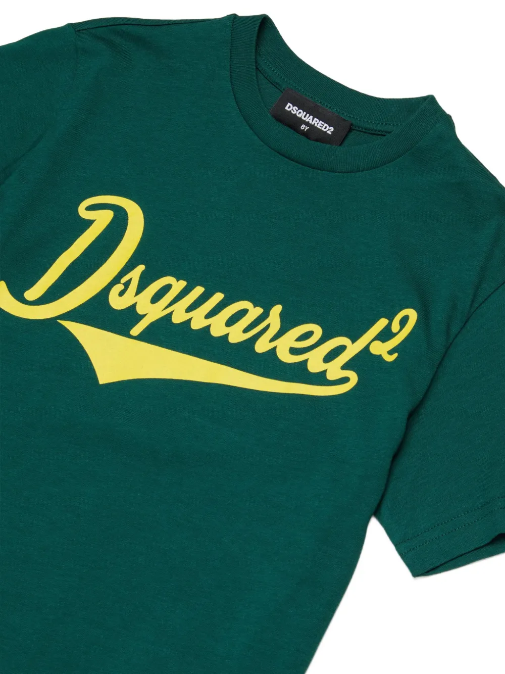 Dsquared2 Logo-print T-shirt In Green