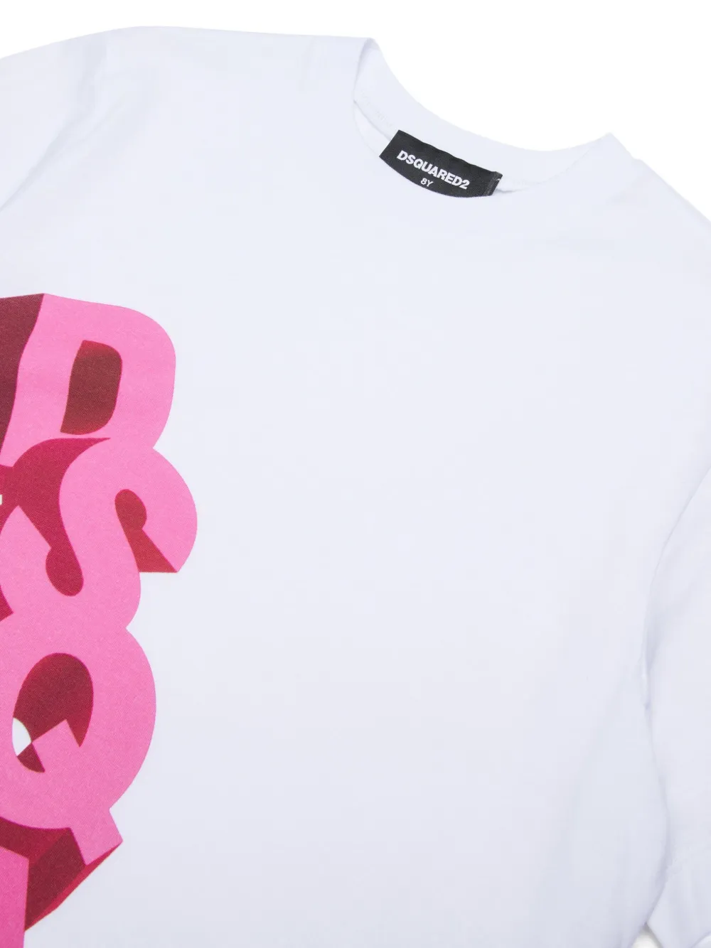 Dsquared2 Graphic Dress In Red